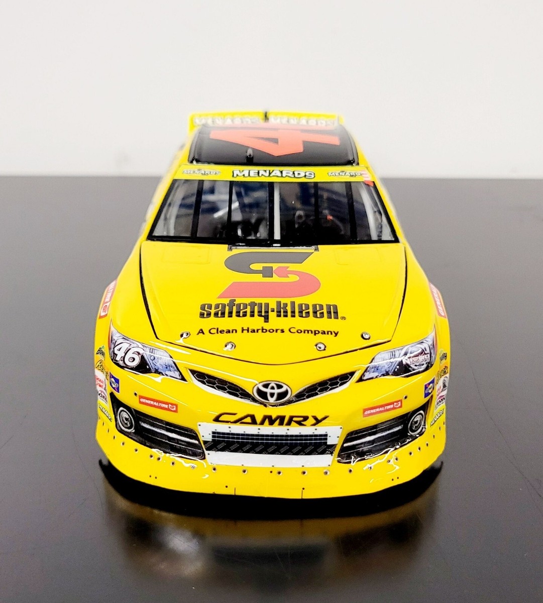 Voiture Miniature Tôle Friction Japon 50/60 – Rallye Nascar Jaune