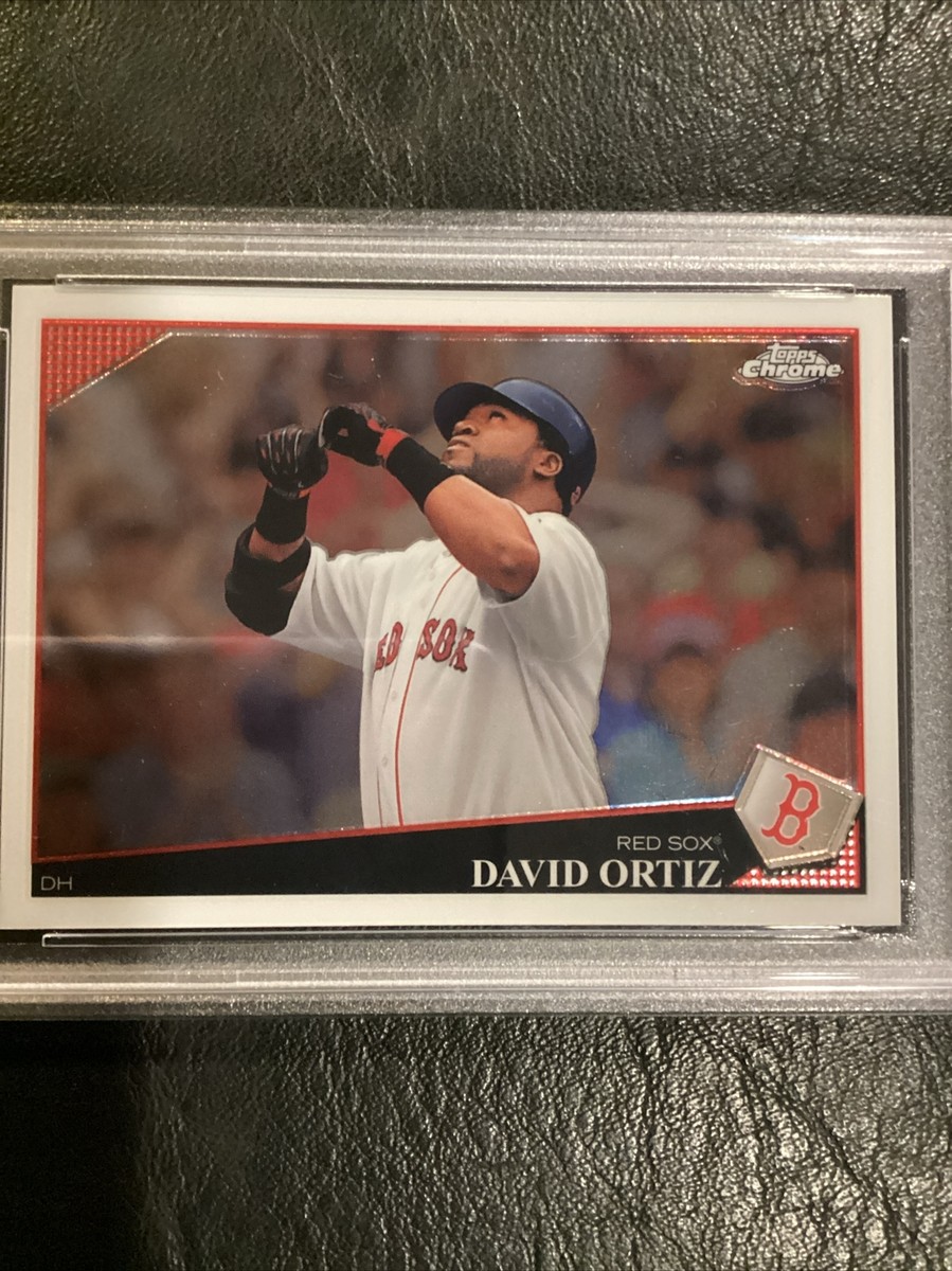 David Ortiz 2009 Topps Chrome #50 PSA 8 NM-MT Boston Red Sox