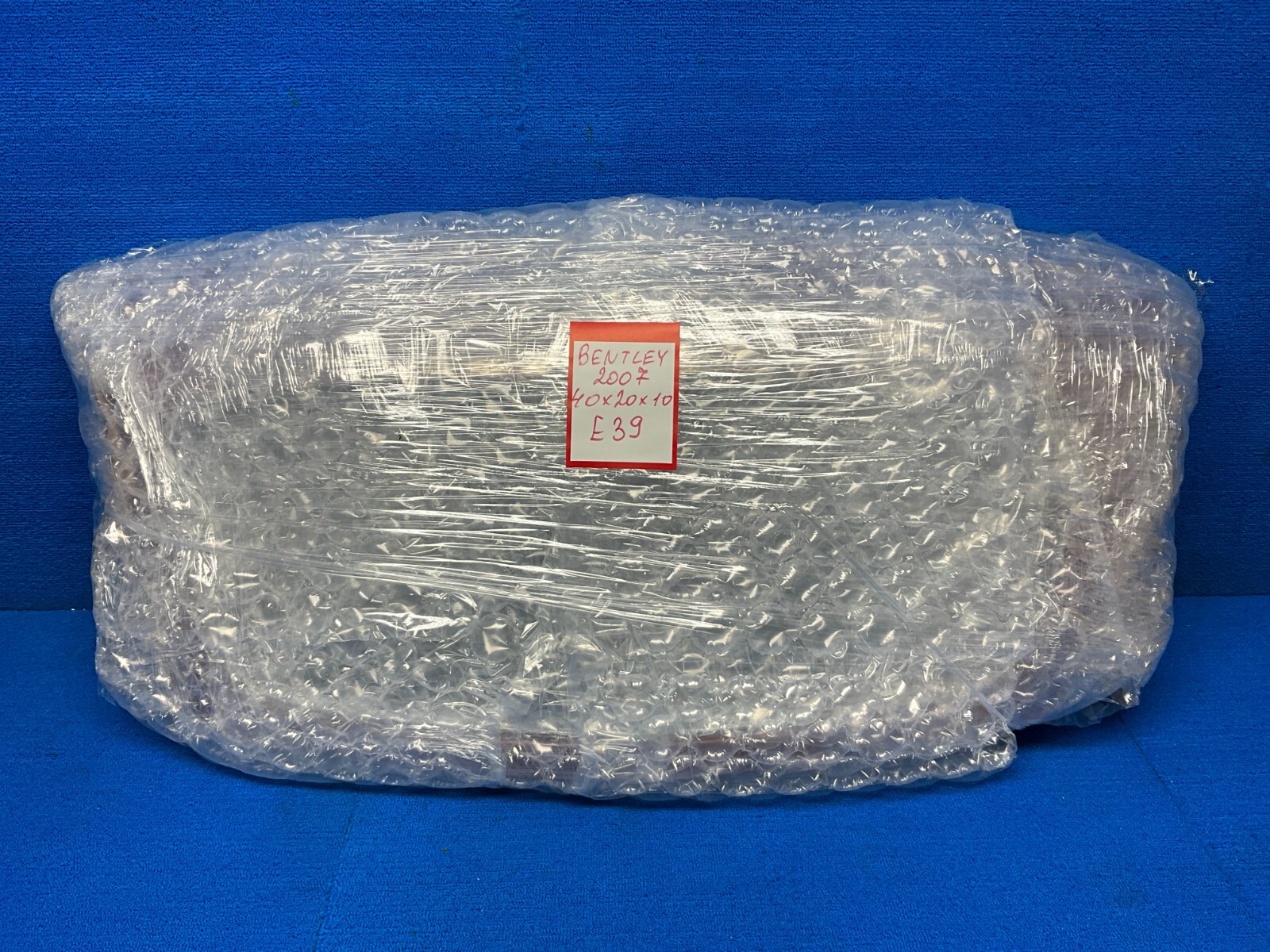 RED 2006-2010 BENTLEY CONTINENTAL GTC FRONT GRILL MESH HOOD BEZEL TRIM OEM