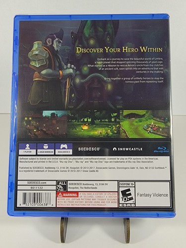 Earthlock : Festival Of Magic (Sony PlayStation 4, 2017) Soedesco - New Sealed - Picture 3 of 7
