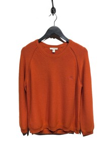 burnt orange knit sweater