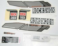 Kit Adesivi Forcella Rock Shox REVELATION 26" DIFFUSION silver black STICKERS RO