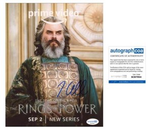 Trystan Gravelle "Lord of the Rings: Rings of Power" SIGNED 8x10 Photo E ACOA
