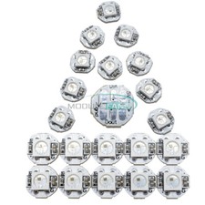 5/10/50/100PCS Mini WS2812B WS2811 10mm 3mm DC5V SMD 5050 RGB Led light Sample