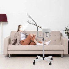 Hot/Cold Facial Steamer Ozone 5X Magnifying Lamp Skin Care Salon Beauty