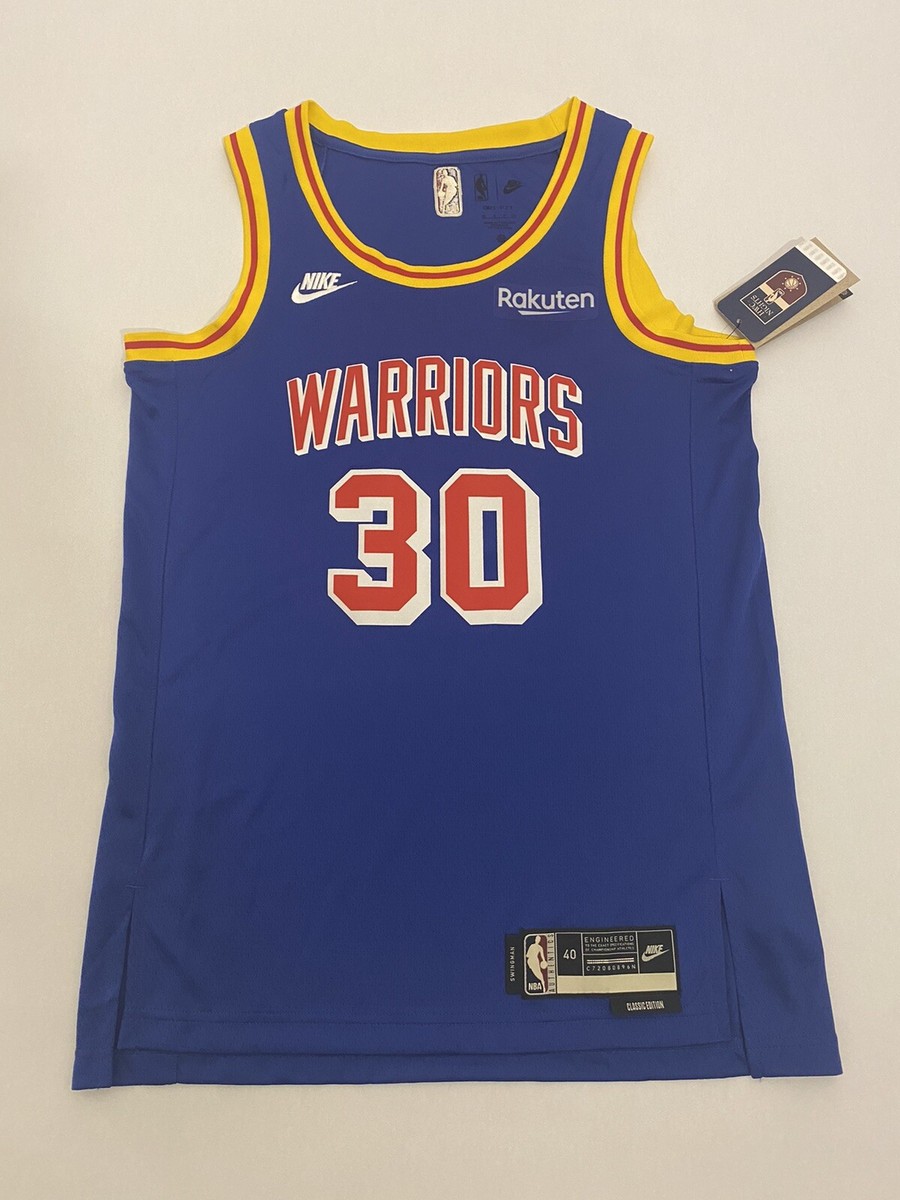 Stephen Curry Warriors Jersey Nike Origins Classic Edition Year 0