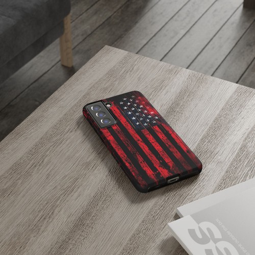 iPhone/Galaxy/Google Rugged American Flag Neon Colors Patriotic Tough Phone Case - Picture 266 of 274