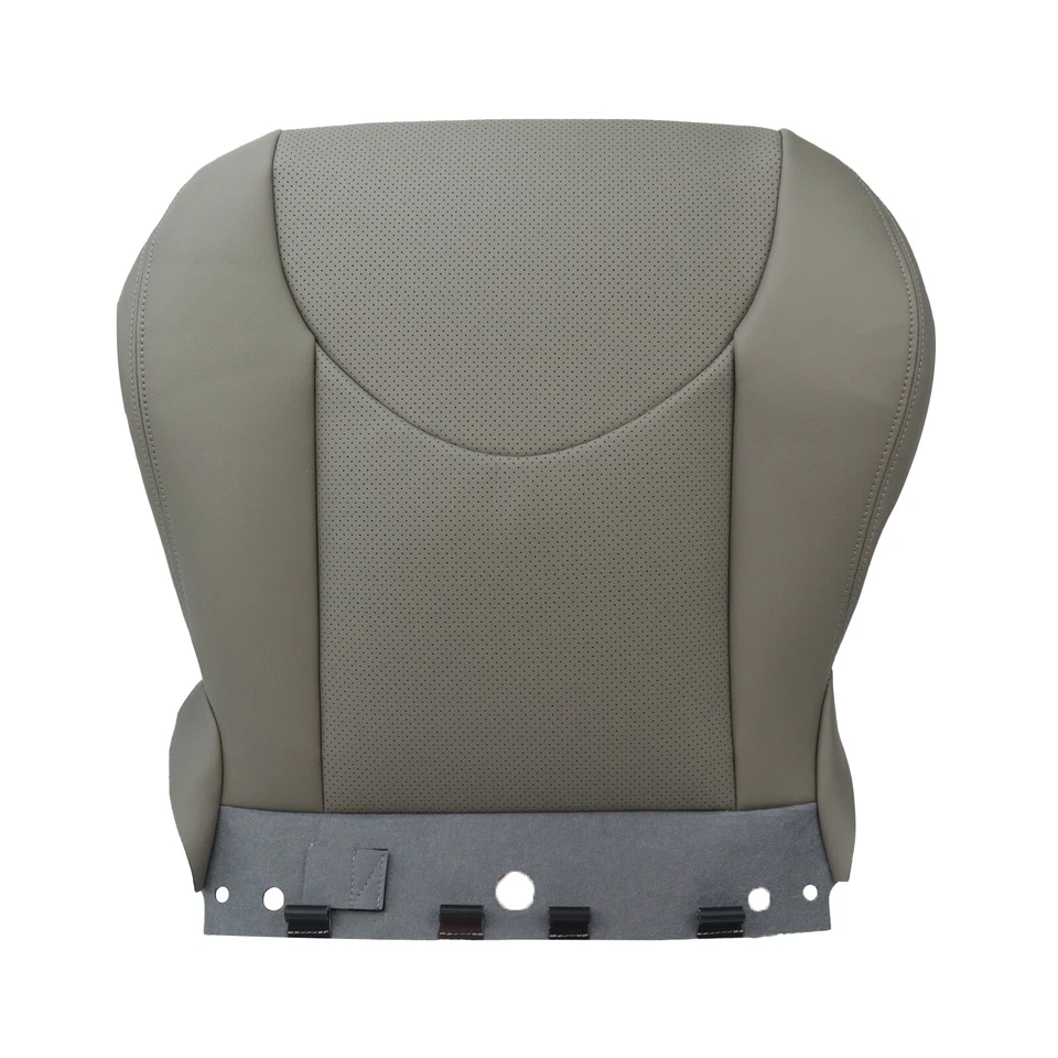 Серый перфорированный кожаный чехол на сиденье водителя и пассажира для Toyota RAV4 2006-2012 годов выпуска - Изображение 2 из 4