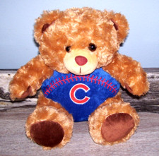 Forever Collectables Chicago Cubs Plush Bear 10" Tall