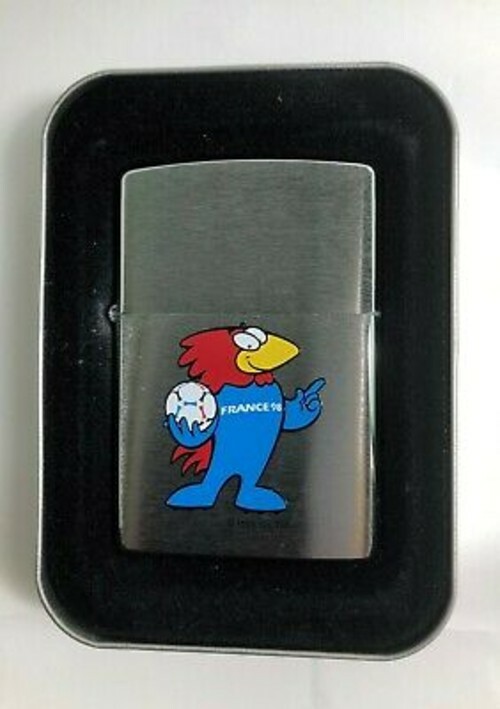 Rare Retired 1998 France World Cup Soccer Zippo Lighter | eBay