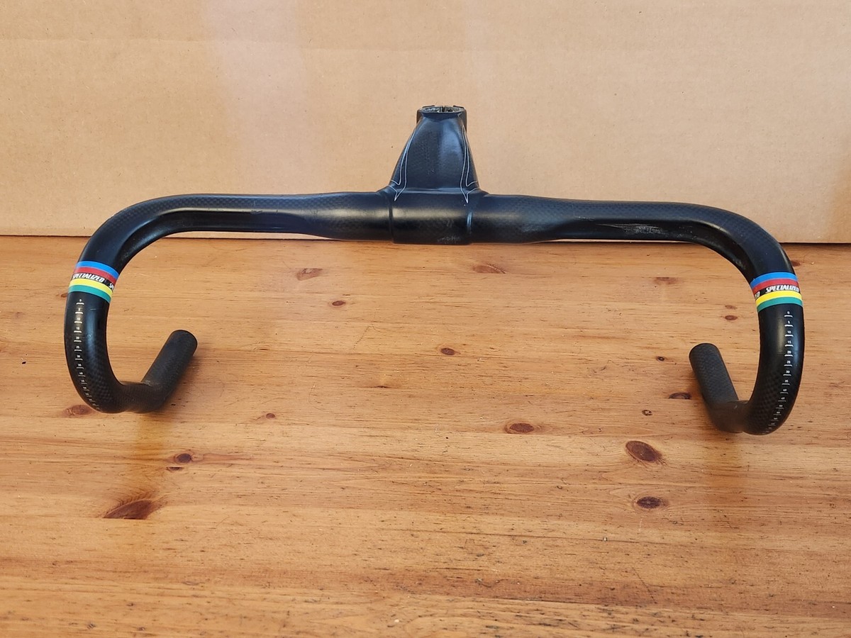希少！ S-WORKS SPECIALIZED BARMAC ステム一体ハンドル Specialized S-Works Barmac Carbon Stem And Handlebars Combo