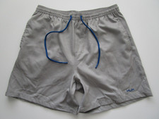 Mens Small Huk Fishing Pursuit Volley Swim Trunks 5.5" shorts gray lined