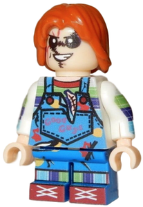 chucky lego minifigure