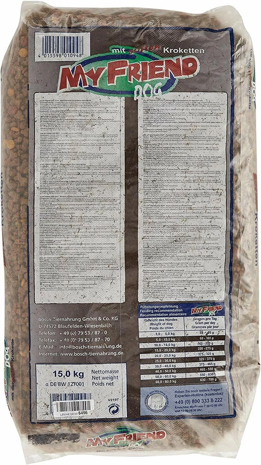 Bosch My Friend Softbrocken Hundefutter Vollwertkost Omega 3 Eiweißträger 15 kg - Bild 2 von 4