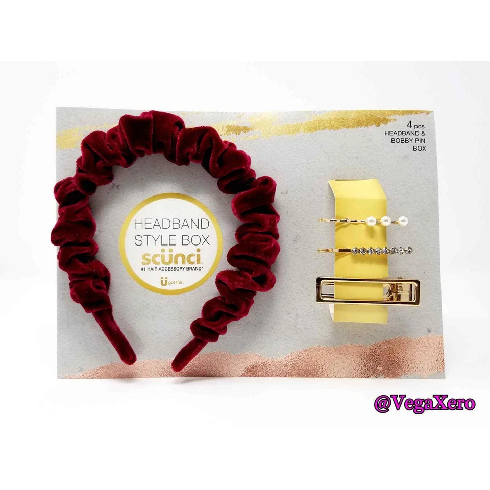 Scunci Headband and Pin Set - Image 2 of 3