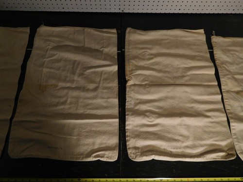 6 Rare Vintage Michigan Decatur Brand Seeds Canvas Bags 27" x 17" Advertising - Picture 10 of 11