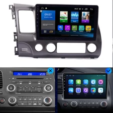 Car Android Head Unit Dash Radio Multimedia Video Navigation GPS For 06-11 Civic