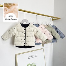 Baby Toddler Kids Boy Girl Lightweight 90 Down Jacket Coat Winter Warm Outwear