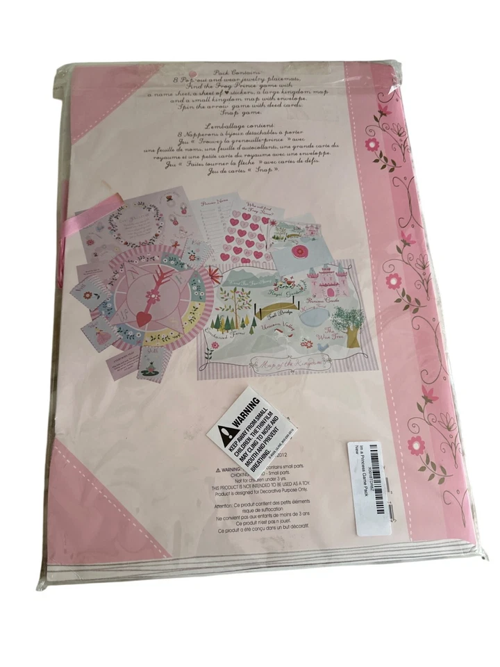 Princess Placemats & Party Games Set - Image 3 of 4