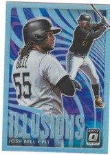 JOSH BELL 2020 Donruss Optic Illusions Holo #11 Pirates  ID:5255