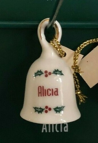 ASSORTED CHRISTMAS ORNAMENTS - PERSONALIZED BELL, SLED, SNOWMAN W/ NAME - CHOOSE - Picture 8 of 214