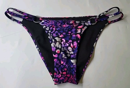 Ann Summers Paradise Bay Brazilian Bikini Bottoms UK 10 Multi New Tags - 第 1/3 張圖片