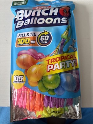 Bunch O Ballons Tropical Party 100 schnell befüllende selbstdichtende Wasserballons