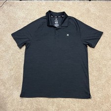 Men  s Hurley Polo Shirt Size Large