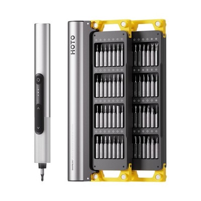 HOTO SNAPBLOQ  S-A01 3.7V Electric Screwdriver, 56 Bits & 3 Torque Setting