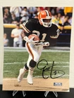 ERIC METCALF Signed Cleveland Browns 8x10 Photo - Prime Time Witnessed COA