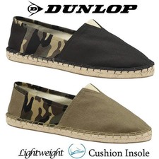 Mens Slip On Casual Canvas Espadrilles Deck Plimsolls Trainers Pumps Shoe Size