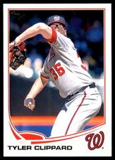 Tyler Clippard 2013 Topps Opening Day #166 Nationals MLB READ FREE SHIPPING