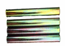 (4) 3/8” x 3 1/4” Yellow Zinc Plated Spacers