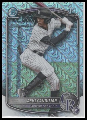 2025 Bowman Chrome Mojo Refractor #BCP-20 Ashly Andujar