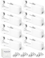 8 Pack Ear Piercing Kit Disposable, Painless Piercing Gun Surgical Stainless Ste