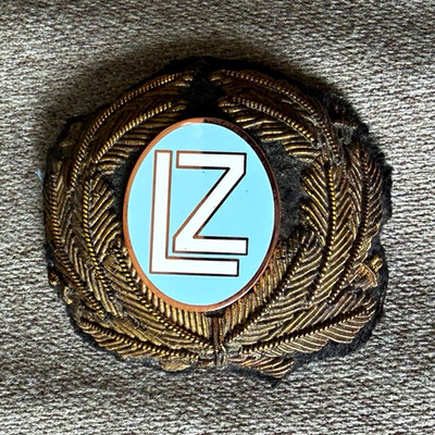 Graf Zeppelin Airship Uniform Hat Insignia 1920s-1930s Reproduction