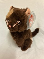Ty Beanie Baby💜Fiddler The Cat 6" New MWMT