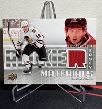 2011-12 Upper Deck Series 2 Hockey MARCUS KRUGER #RM-MK ROOKIE MATERIALS JERSEY