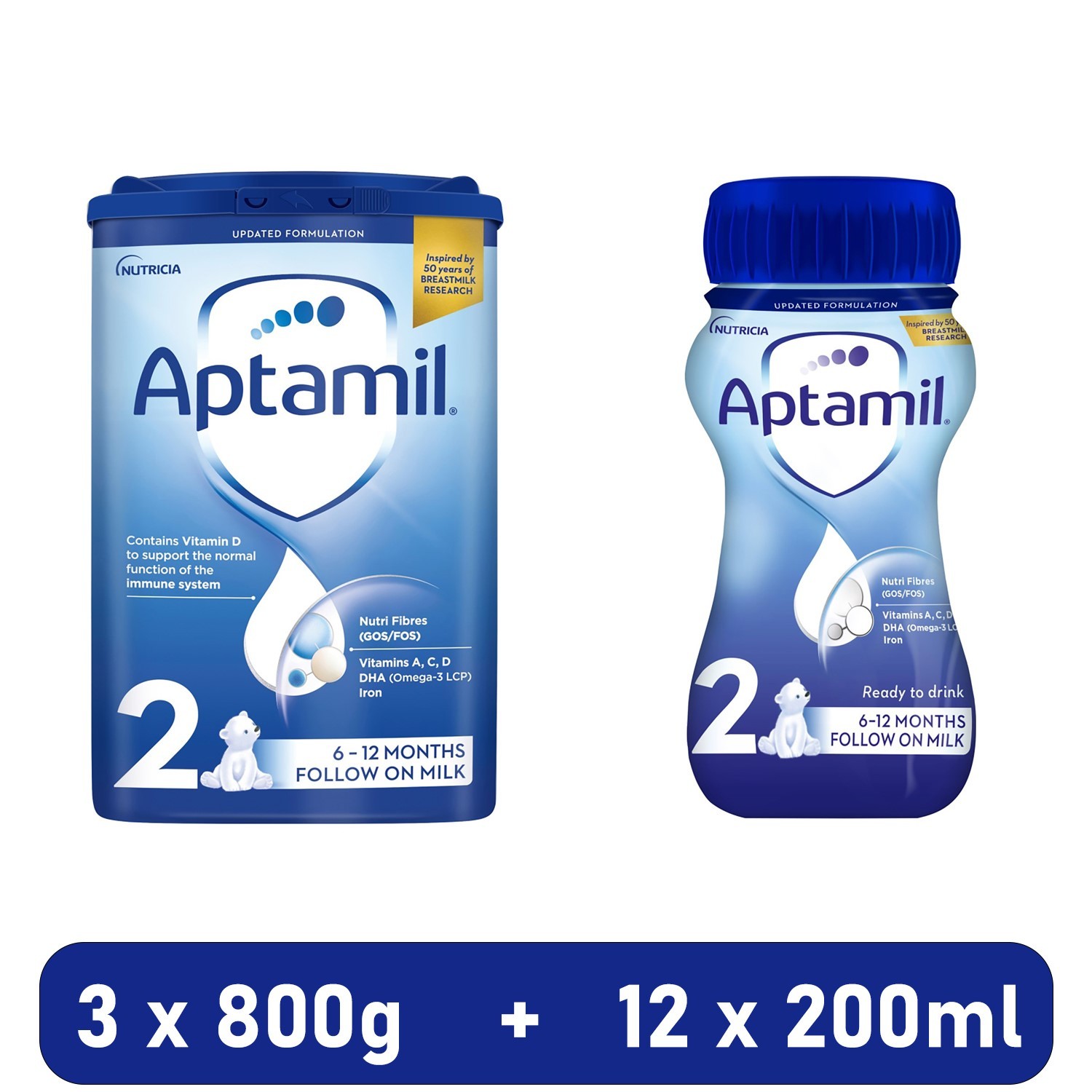 Aptamil Follow-On Milk 2, 6-12 Months, 800 G - Image 6