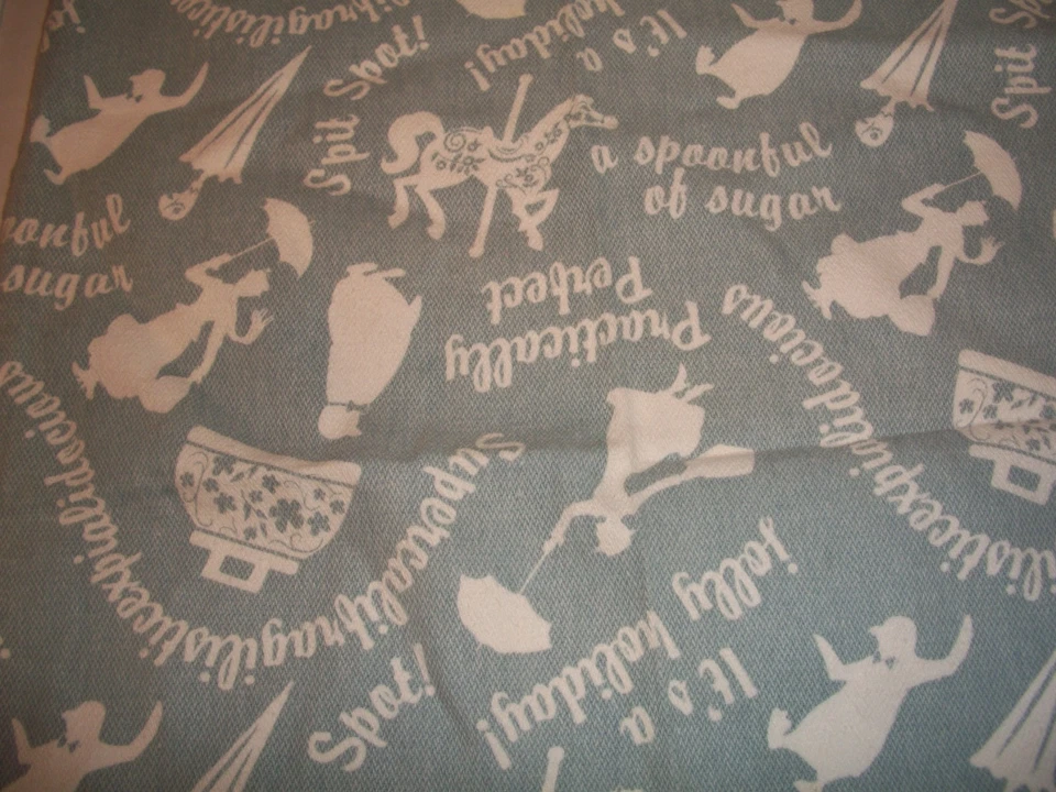 DISNEY MARY POPPINS COTTON DISH TOWELS SET OF 2 - Image 4 of 4