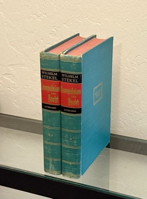 Compulsion and Doubt by Wilhelm Stekel 1949 HC / 2 Volumes / 1st Ed.