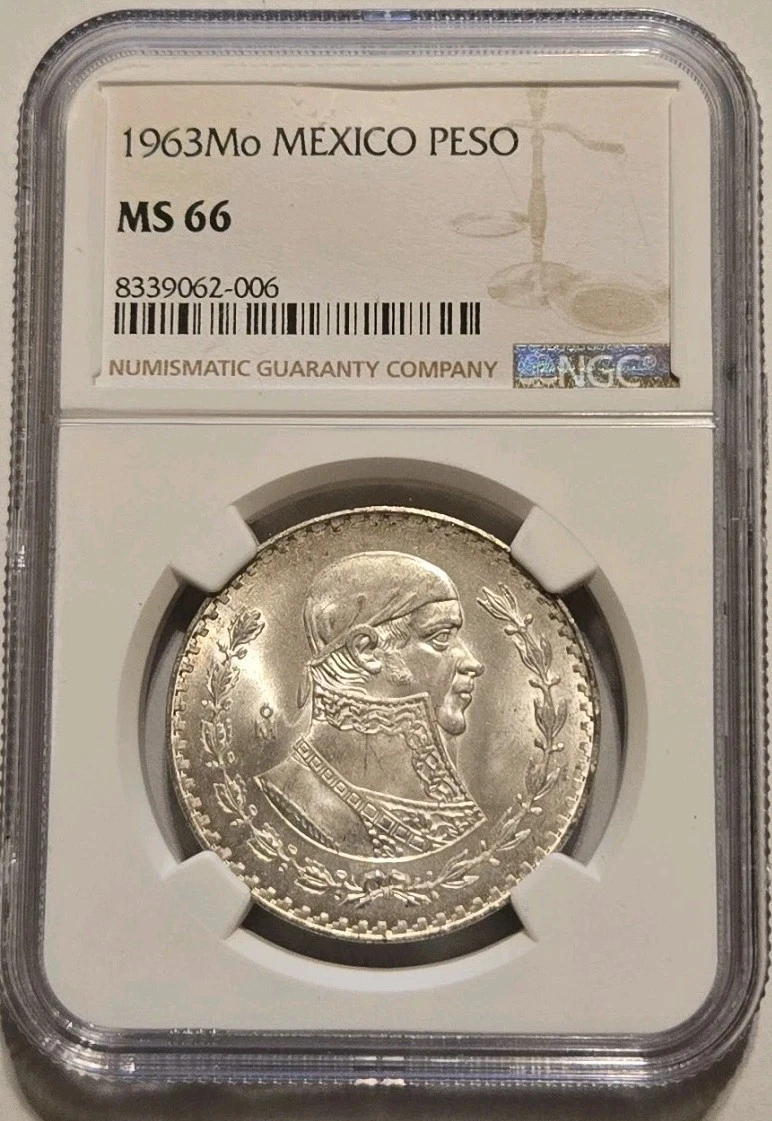 1 Peso 1963 Silver Mexican Coins (1905-Now) for sale | eBay