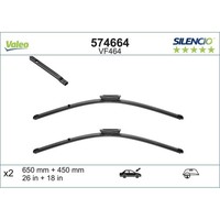 Wischblatt Valeo 574664 FüR Fiat CitroëN Peugeot Fiorino Nemo Qubo Bipper