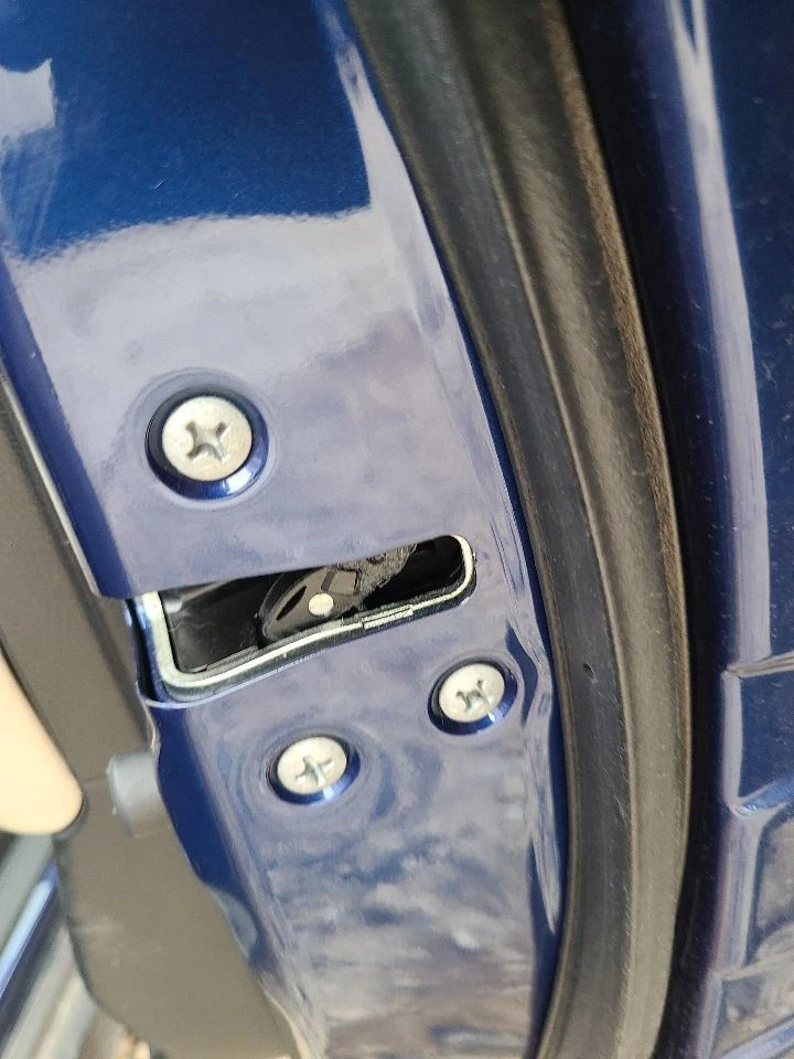 2015 - 2017 SUBARU LEGACY Passenger Front Door Electric US Market Wagon BLUE Foto 4 de 4