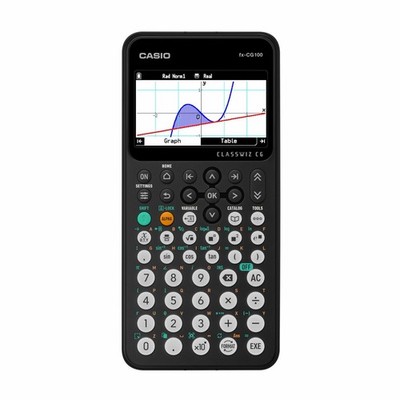 Casio #fx-CG100 ClassWiz Color Graphing Calculator with 3D Graph & Python *NEW*