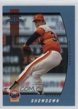 2005 Donruss Team Heroes Showdown Blue Nolan Ryan #142 HOF 03lu
