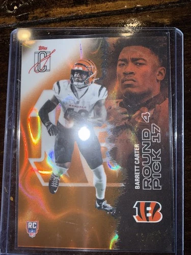 2025 Topps Barrett Carter Shop for 2025 Topps Signature Class Football Rookie autographs on eBay (Raw)
