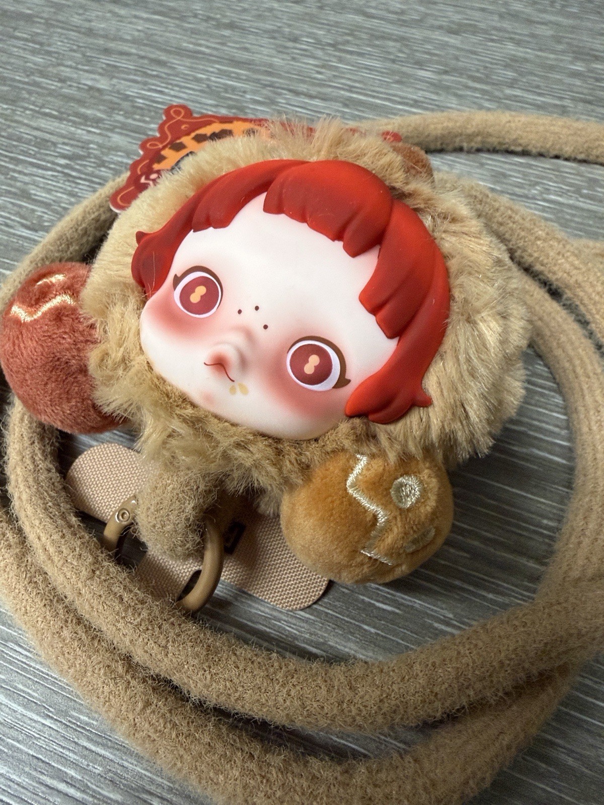 Skullpanda You Found Me! Series Phone Lanyard Pranky Peanut Pattern