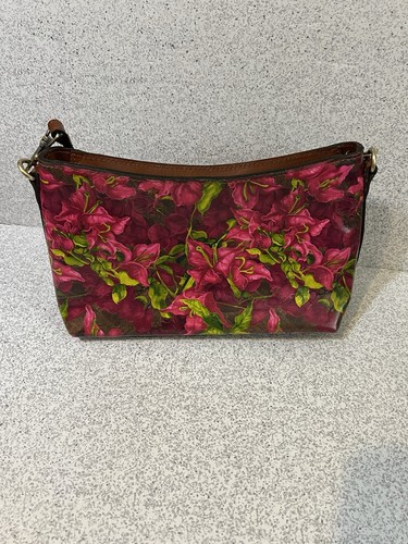 PATRICIA NASH Betta floral leather shoulder crossbody -MULTICOLOR