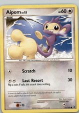 Pokemon Aipom 51/100 Majestic Dawn Lightly Played Pokemon Card *B1 on eBay
